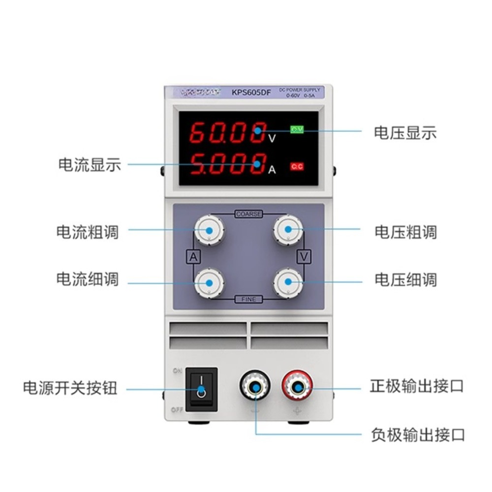 Wanptek solid test KPS3010D/KP - đánh giá và giá High Precision Dc Power Supply 30V 10A