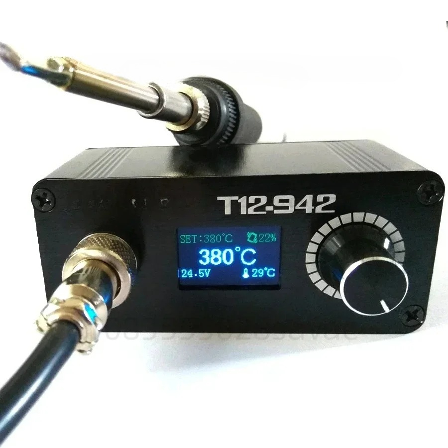 MINI T12 STC OLED Digital Sold - đánh giá và giá T12 Soldering Station Oled