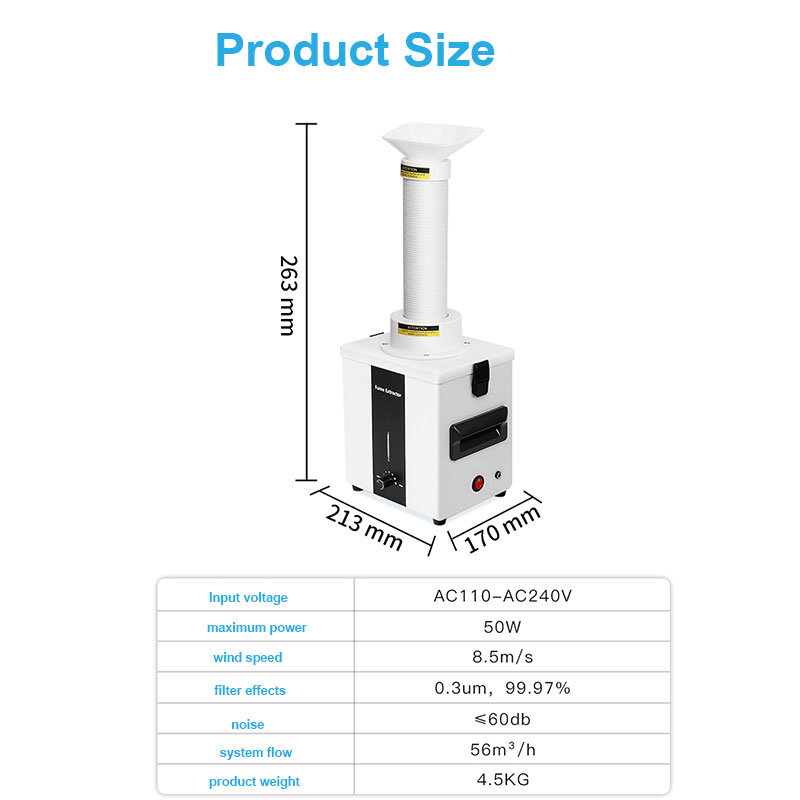 Laser Smoke Purifier Fume Extr - đánh giá và giá Laser Soldering Machine Handheld