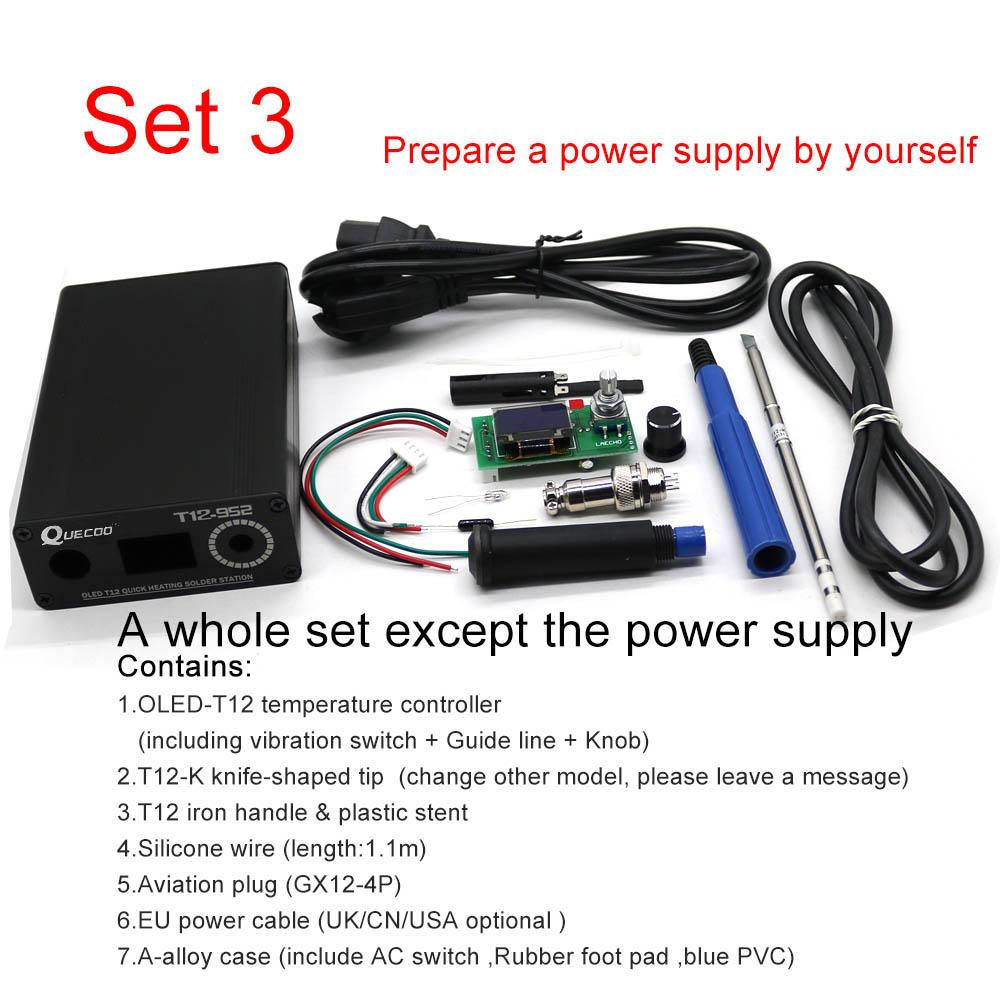 T12 STC-OLED soldering Station - đánh giá và giá T12 Soldering Station Oled